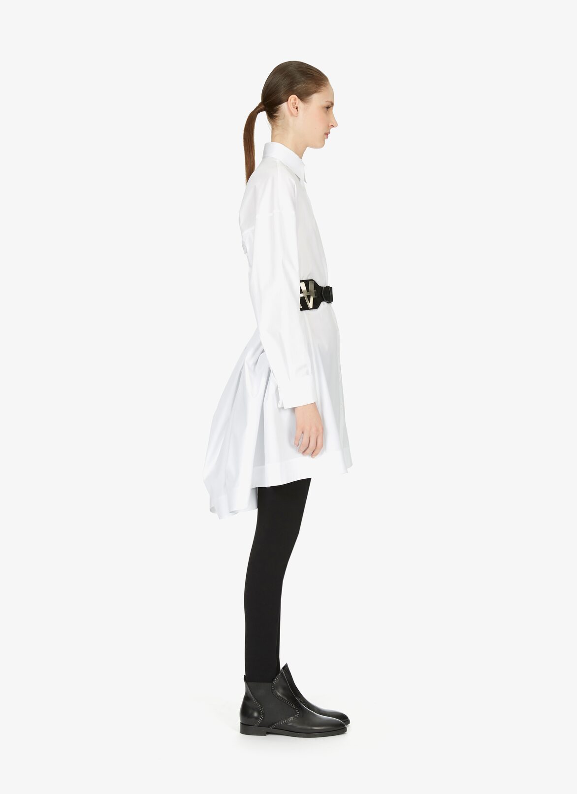 ALAÏA EDITION 1986 Poplin Shirt Dress ALAÏA WHITE ALAÏA EDITION 1986 POPLIN SHIRT DRESS